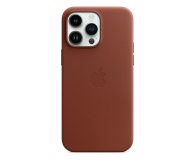 APPLE do iPhone 14 Pro Max Leather Case with MagSafe - Umber - 1070971 - zdjęcie 1